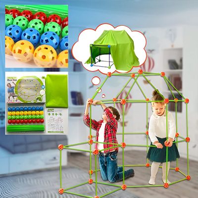 KIT DI COSTRUZIONE DEL FORTINO MAGICO 3D | FORTKID