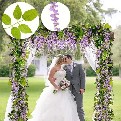 Fiori artificiali di glicine | WISBLOOM