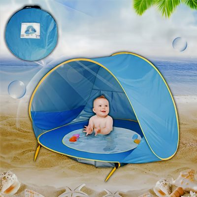 Tenda per bambini con protezione UV e una piscina | BAYSHADE