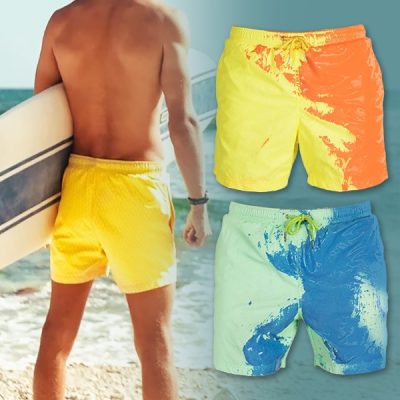 Pantaloncini da spiaggia che cambiano colore | SWITCHOPS
