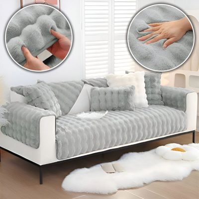 Copridivano in peluche | VELVECO