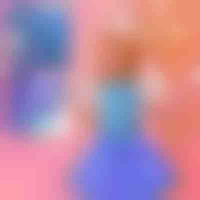 Gonna luccicante a LED PRINCESS