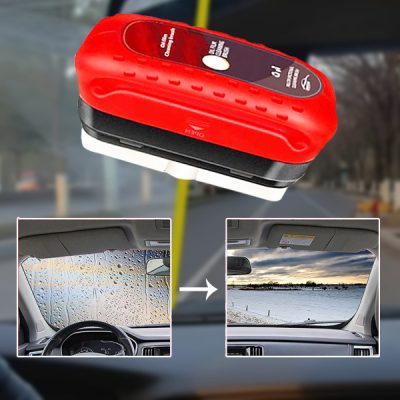 Pulitore per parabrezza esterno auto - tampone non abrasivo, 7,5 x 5 x 10,5 cm, rimuove insetti e sporco | CISTARA
