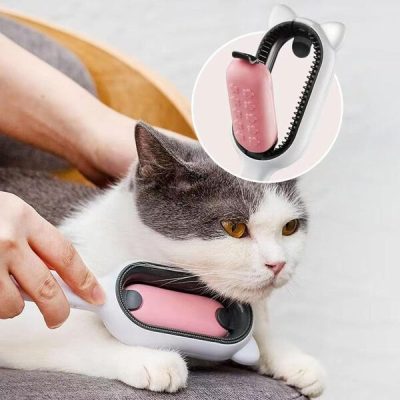Spazzola per toelettatura 2 in 1 per animali domestici | GATOBRUSH