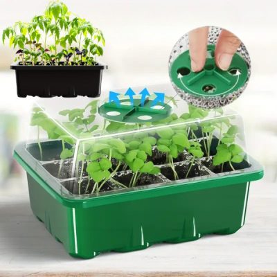 Vassoio per la coltivazione delle piantine con scomparti | PLANTURKA