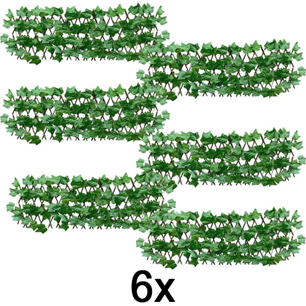 6x Recinzione decorativa e pratica per terrazza e giardino | GREENFENCE