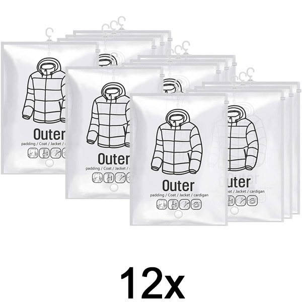 3x Sacchetti per la conservazione sottovuoto da appendere (4 pz.) | VACUHANG