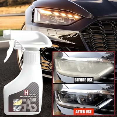 Spray per il ripristino dei fari - 180 ml, senza carteggiatura, senza attrezzi | CARBRIGHT